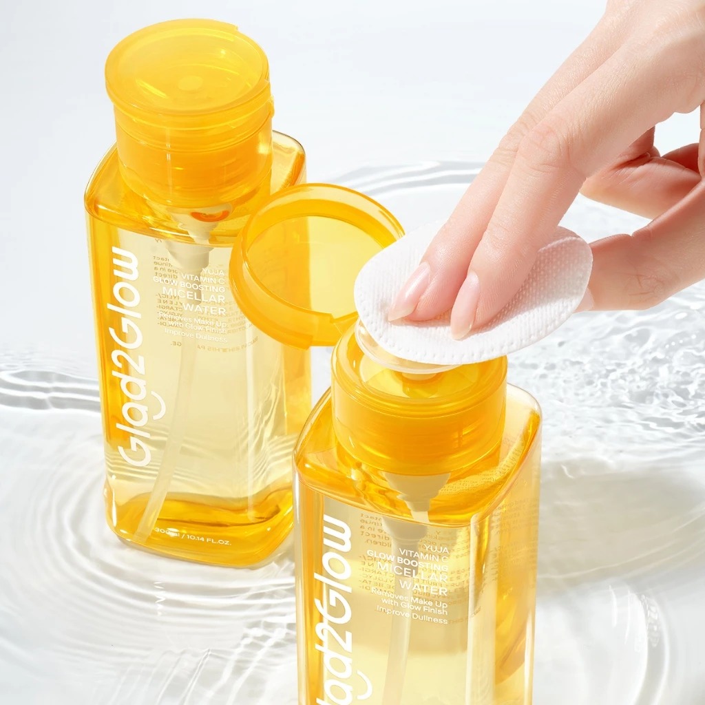 Glad 2 Glow Micellar Water - Yuja Vitamin C Glow Boosting 300ml
