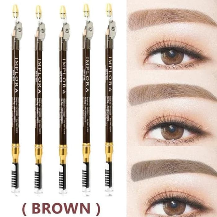 Implora Pensil Alis BROWN - Eyebrow Pencil