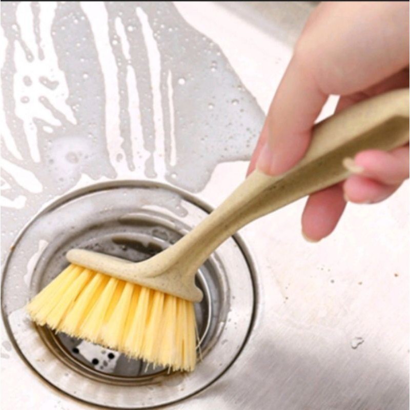 Sikat Dapur Mini dengan Gagang Tongkat (Sikat Kamar Mandi Wastafel Kitchen Sink)