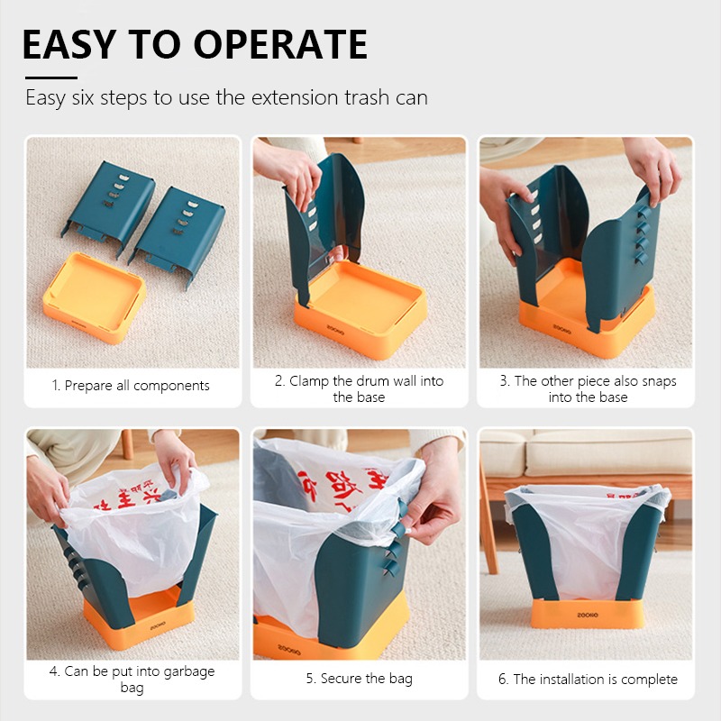 Tempat Sampah Dapur Lipat 