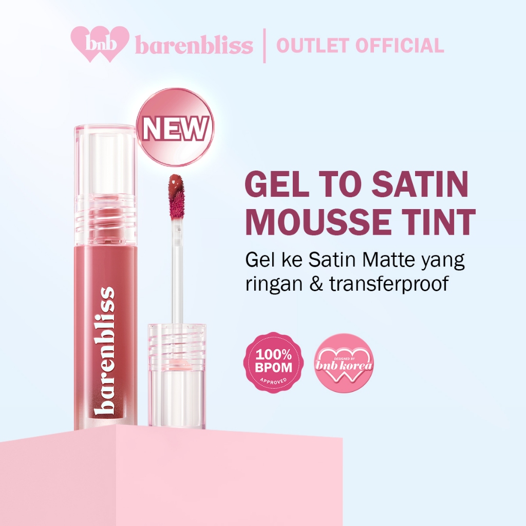 BNB Barenbliss Apple Makes Adorable Mousse Tint - 06 Burgundy Heat