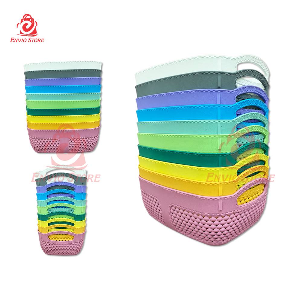 TRI J - Keranjang Plastik Serbaguna 24 x 17 x 9 cm (Mini Container)