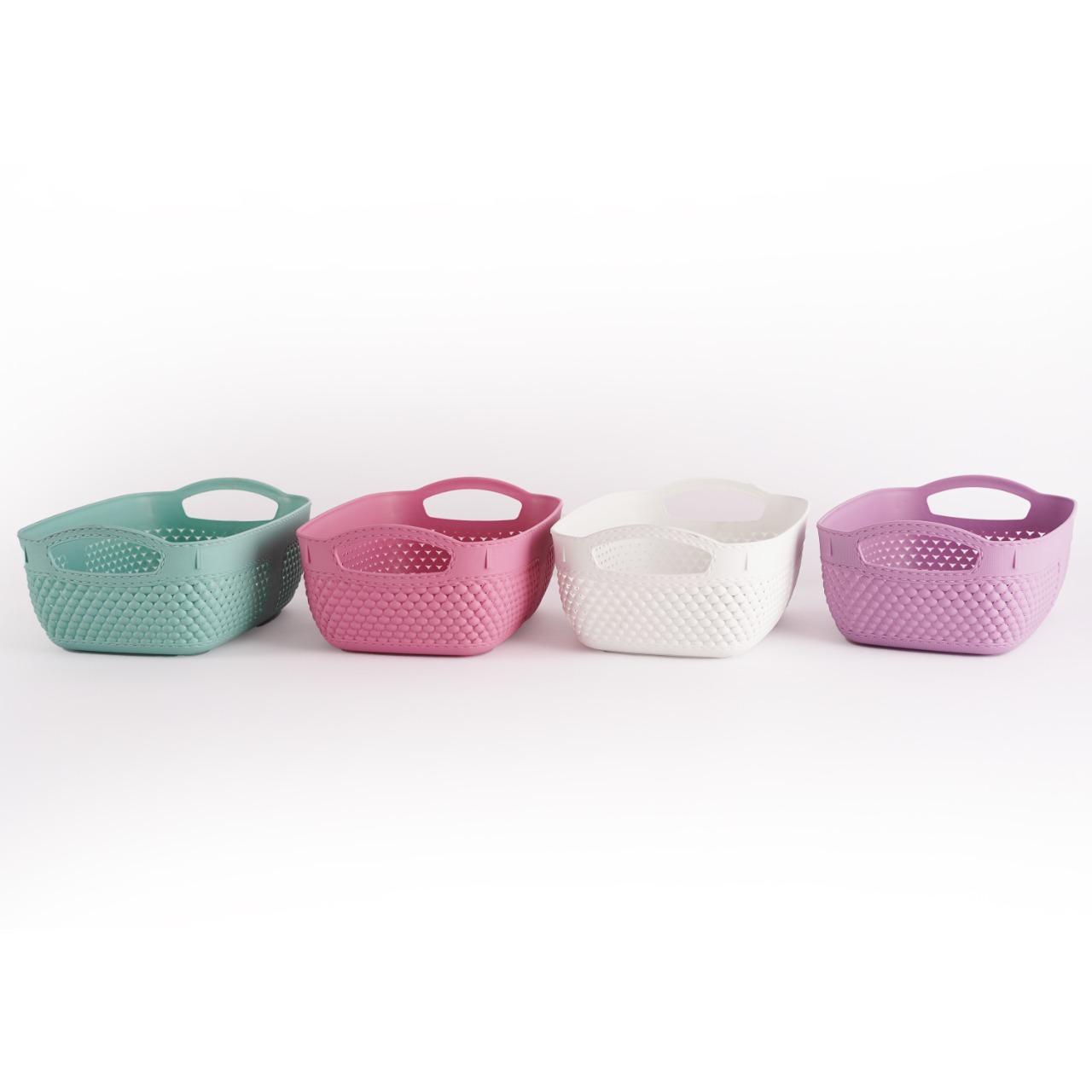 TRI J - Keranjang Plastik Serbaguna 24 x 17 x 9 cm (Mini Container)