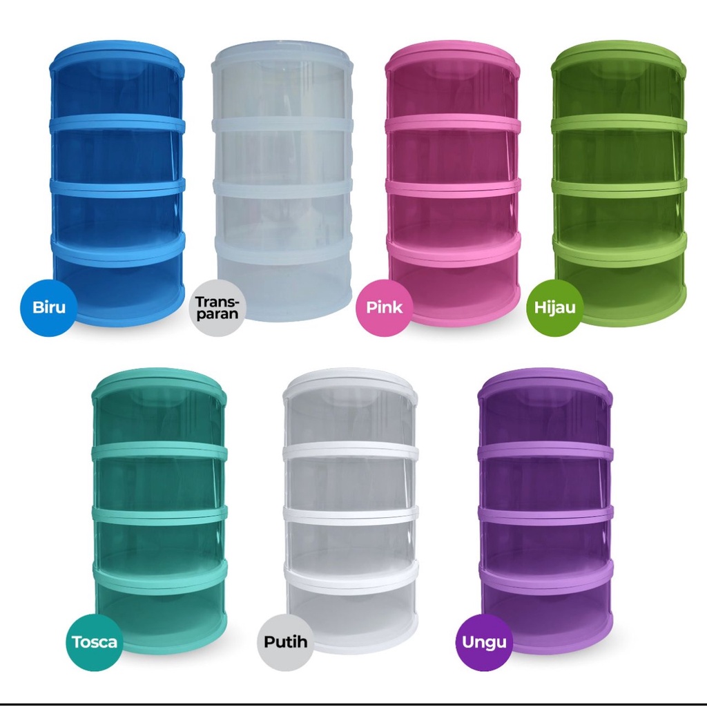 Food Storage 4 Susun - Tudung Saji Susun 4 Layer