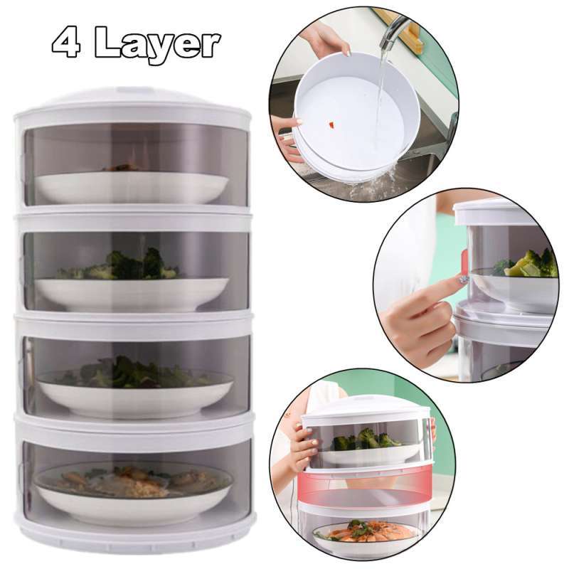 Food Storage 4 Susun - Tudung Saji Susun 4 Layer