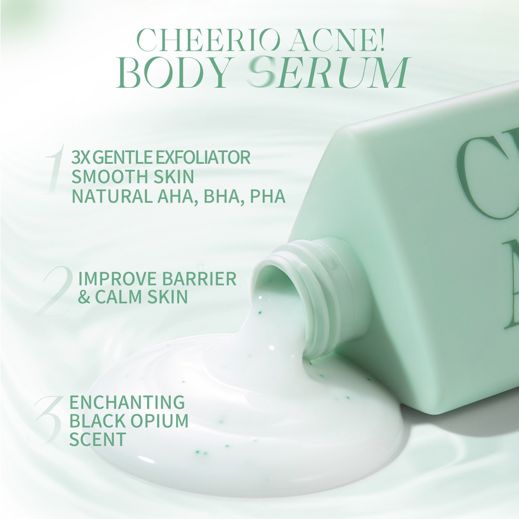 BNB Barenbliss Body Serum 300ml - Cheerio Acne! Black Opium Calming