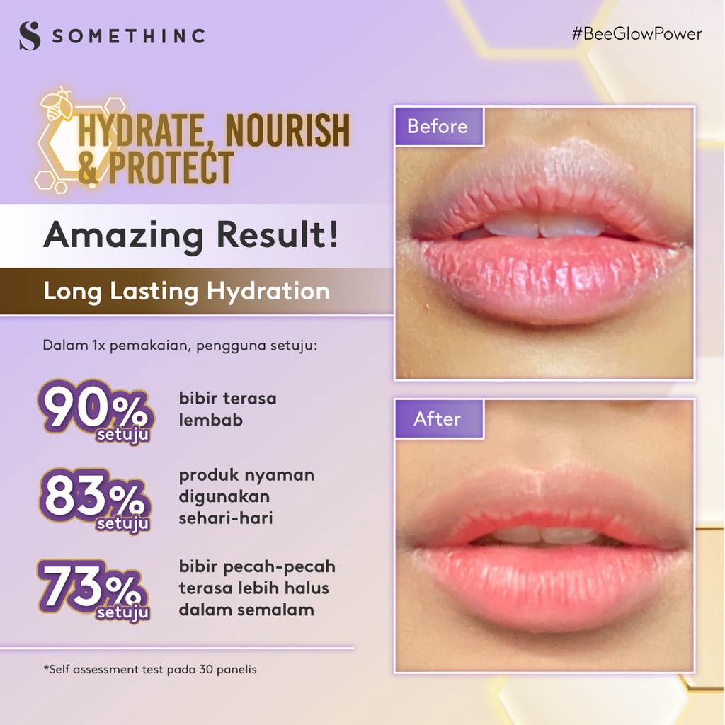 Somethinc Bee Power Propolis Glow Lip Serum 7gr