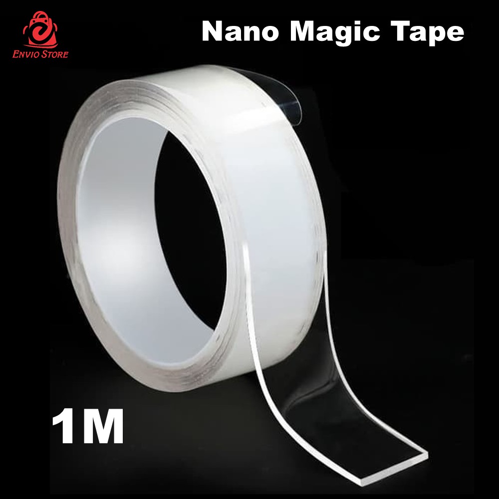 Nano Magic Tape 1Meter (Isolasi Bening Ajaib Double Tape)
