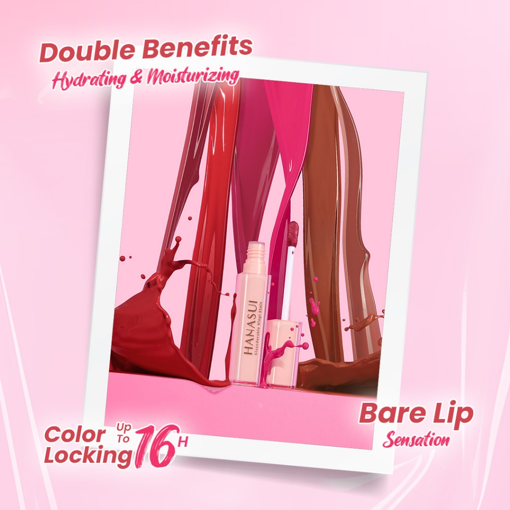 Hanasui Glazedorable Vinyl Stain 4gr - 06 Stay Cool